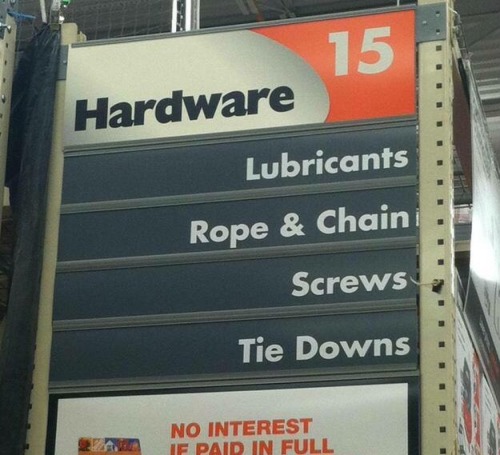 deniedandedged: Waiting in isle 15……