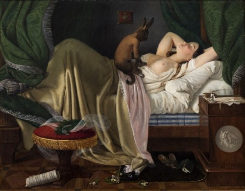 leserpente: Ditlev Blunck (1798-1853) Nightmare, 1846.