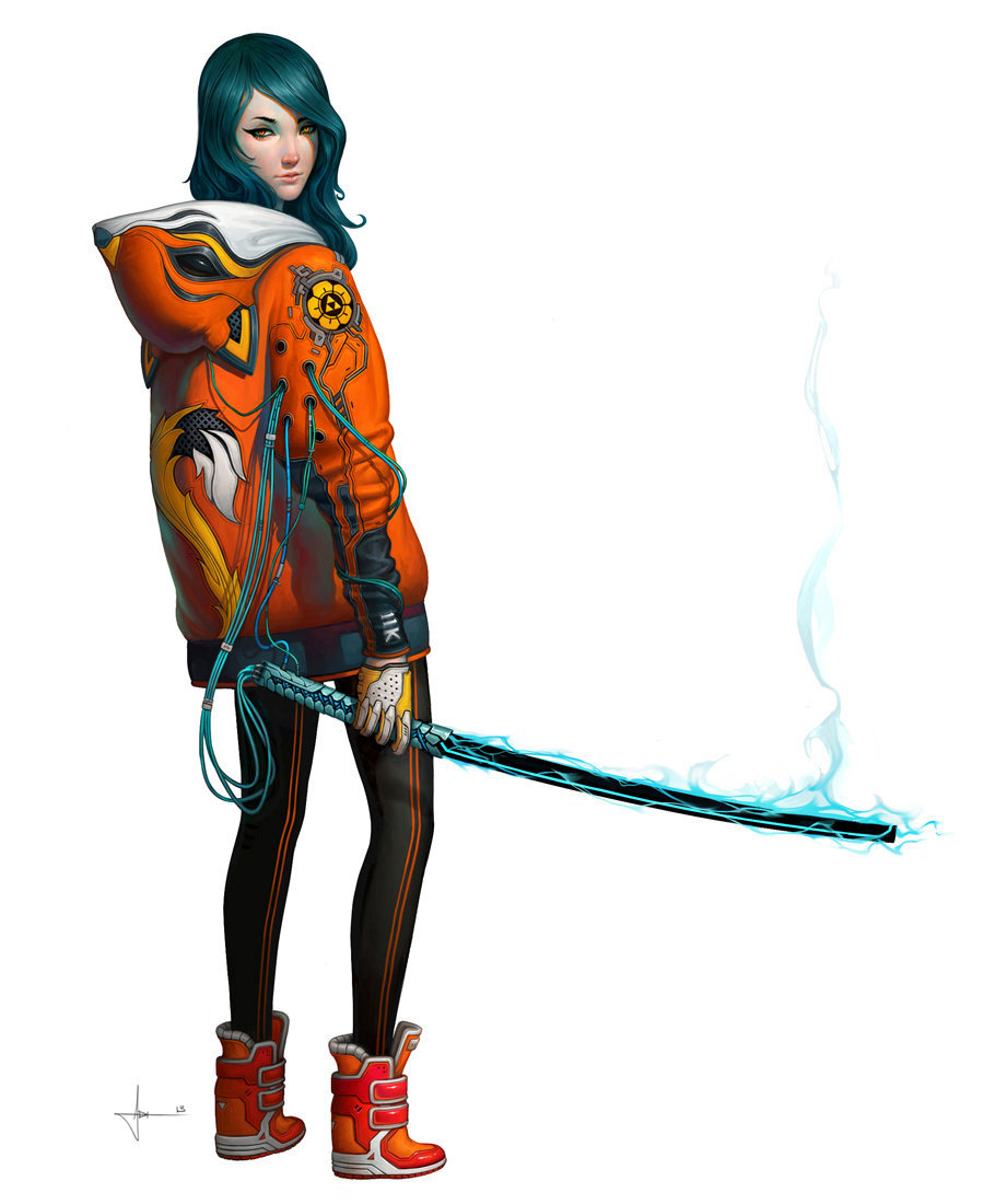 piratequeennemisxue:  If I had an all female street gang this would be my crew….PandaReaperToraKitsuneReloadNomadsByAdrian