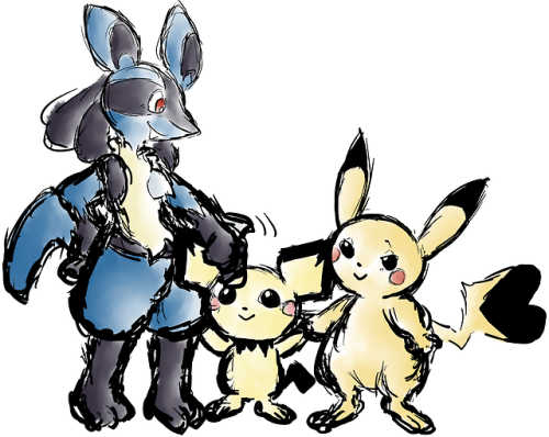 khaostix: Chu Smash family timelineI like to go with the theory that the Pichu from Melee takes the 