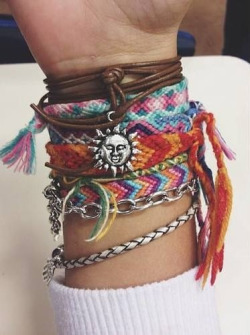 itsmeganx:  bracelets on We Heart It.