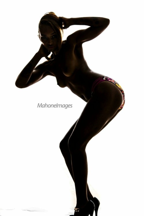 mahoneimages:  Silhouettes with model Kream. www.mahoneimages.com