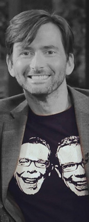 whatisthepointofyouhardy:  David Tennant Appreciation Week ↳ Favourite Item of Clothing: David the fanboy in his t-shirts