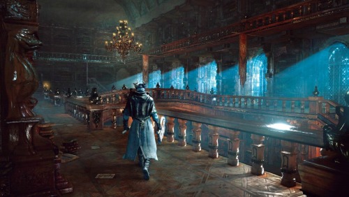 abyssgravelord:  lordranandbeyond:  New Bloodborne screenshots from Famitsu!  euphoric hats confirmed! 