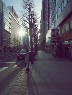 sapporosanporo:  一番街ichiban gai street19th apr.  2015 sapporo in hokkaido