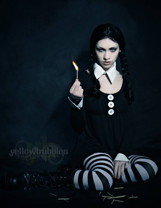gothicandamazing:  Model: Lady MarlenePhoto: Yellow Bubbles PhotographyMUA/Designer: Spoiled