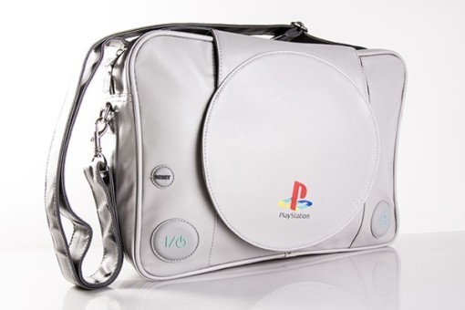 retrogamingblog:  Sony released a messenger bag shaped like the original Playstation