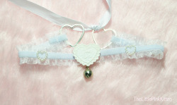 littlepinkkittenlingerie:  ♡ A little choker I made. Tea party anyone? ♡ 