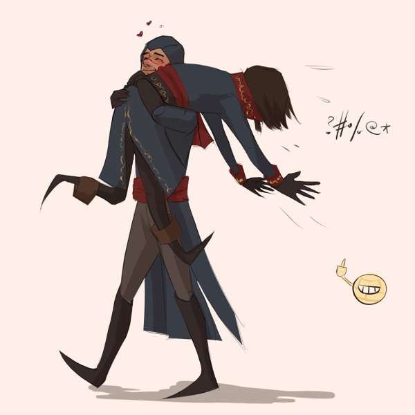 Arno and Napoleon by  on @DeviantArt