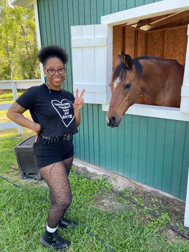 XXX I went to Louisiana and became a horse girl photo