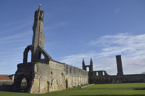 on-misty-mountains: St Andrews Cathedral Built in 1158, the cathedral became the centre of the Medie