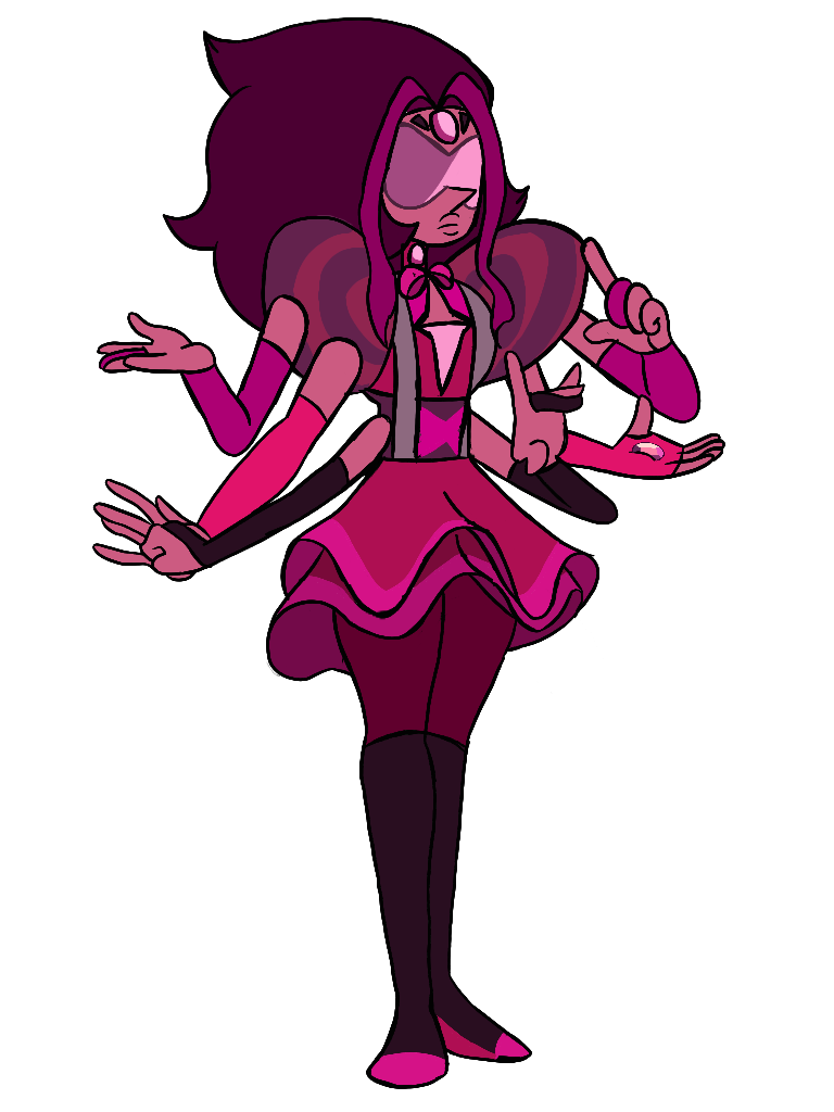 Human Son Of A — Rubellite, the fusion of Garnet, Pearl, and...