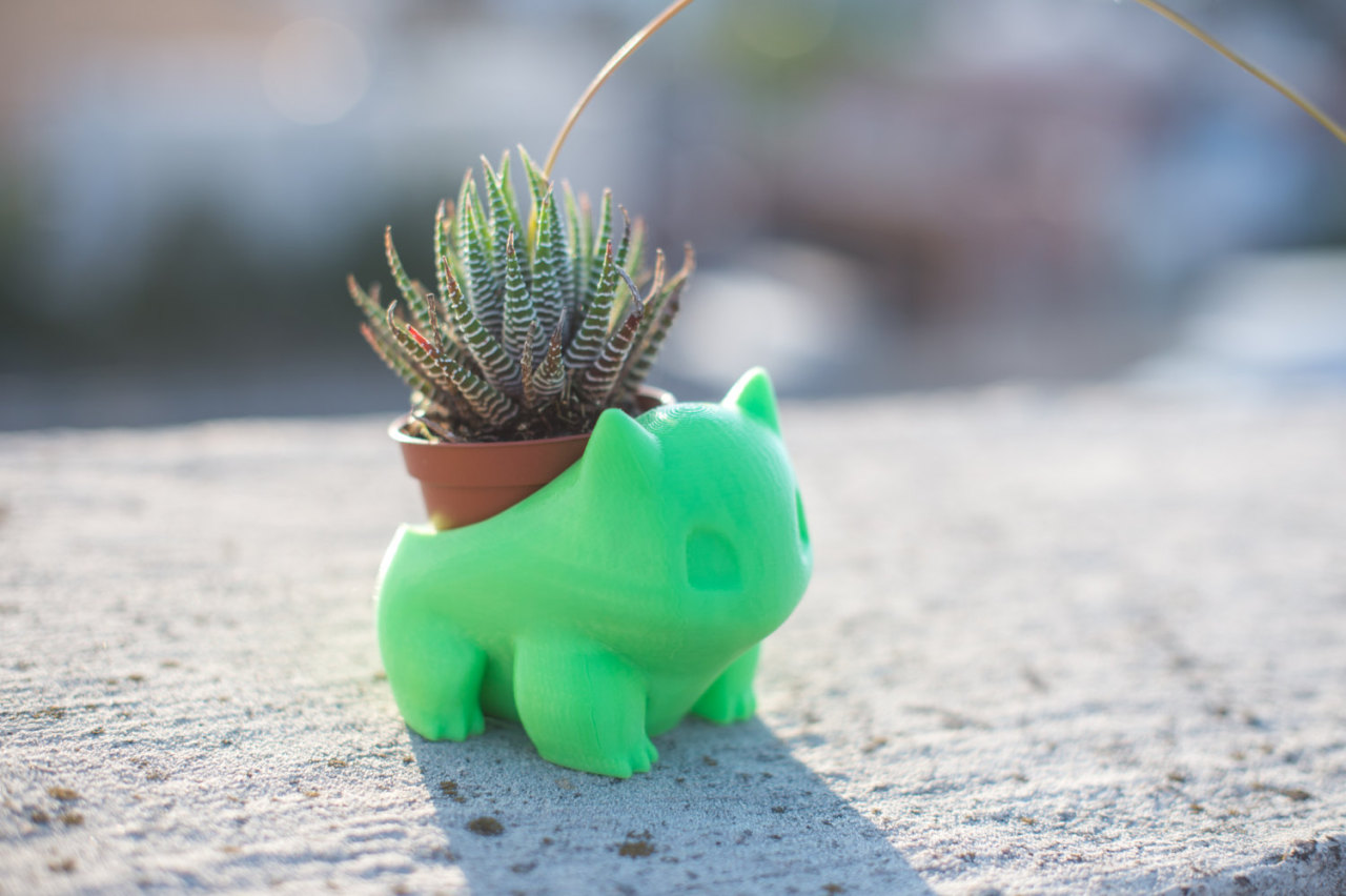 sosuperawesome:  Pokémon and Star Wars planters by PrintAworldService on Etsy •