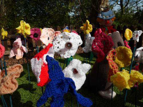 ‘Wool &amp; Wood Trail’ Installation pieces at Towneley Hall and Woods, Burnley, 6th