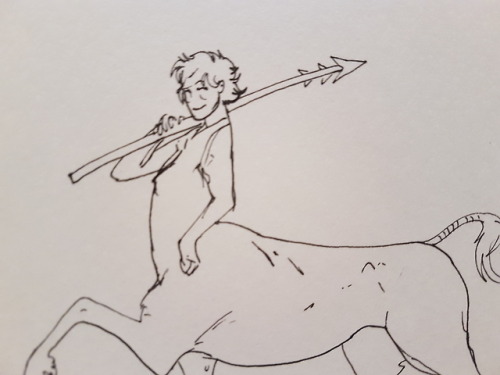 wolffuchsart: Have some carol and daryl centaur  (Because i am trash)