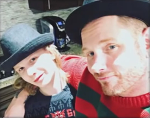 These are pictures shown in a short documentary, were Corey opens up about some of his past, includi