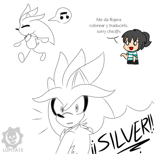 Silvisper Mini Comic Esa referencia papa XD ay je 