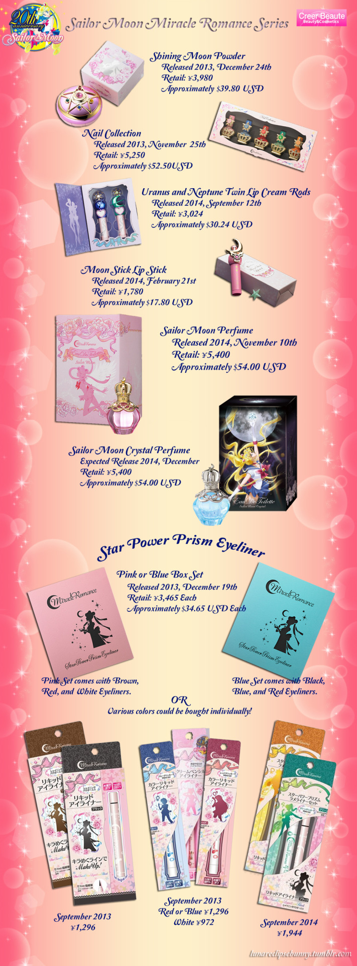 Sailor Moon Toys • Sailor Moon 20th Anniversary Miracle Romance