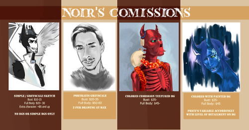 XXX differentnightmarechaos: Comissions are open photo