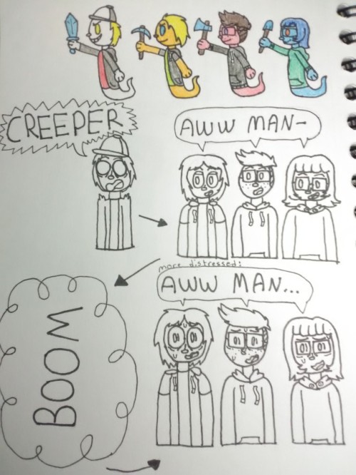Bruh, These 4 About To Go On A Minecraft Adventure-