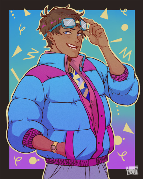 yuki119: voltron where everythings the same except they wear neon 80s jackets