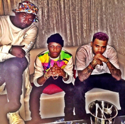 @djmaphorisa: One day is one day @wizkidayo x @chrisbrownofficial