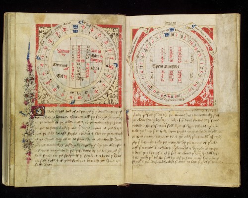 openmarginalis:“The Physician’s Handbook: English medical and astrological compendium”, ca. 1454 via