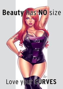 deliriumcomics:  Beauty has no size.