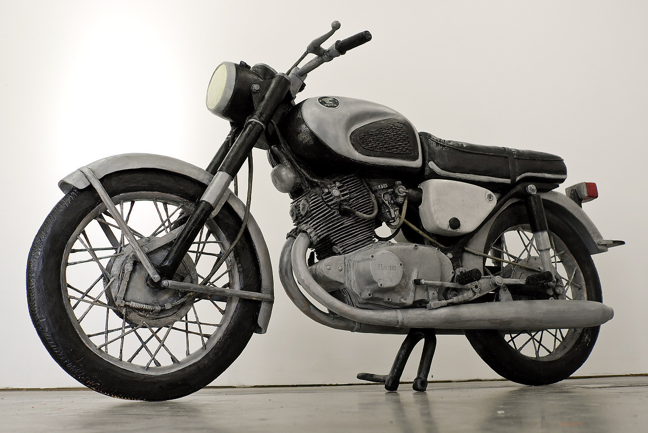 Conrad Bakker
Untitled Project: Honda CB77 Superhawk
2013
oil on carved wood