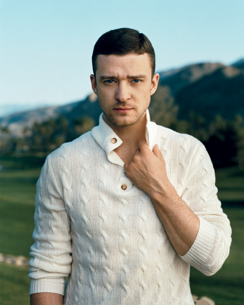 The man who brought sexy back. Justin Timberlake photographed by Norman Jean Roy for V.F. July 2011.