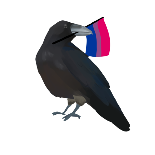 aro-culture-is:cadiacat:Pride ravens because fall is gay! They love and respect you as well! Wo