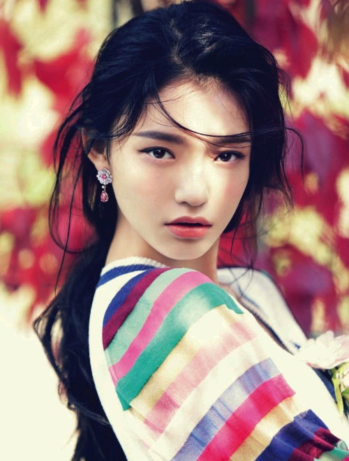 LIN YUN wearing CHANEL RESORT 2016 for SELF Magazine January 2016