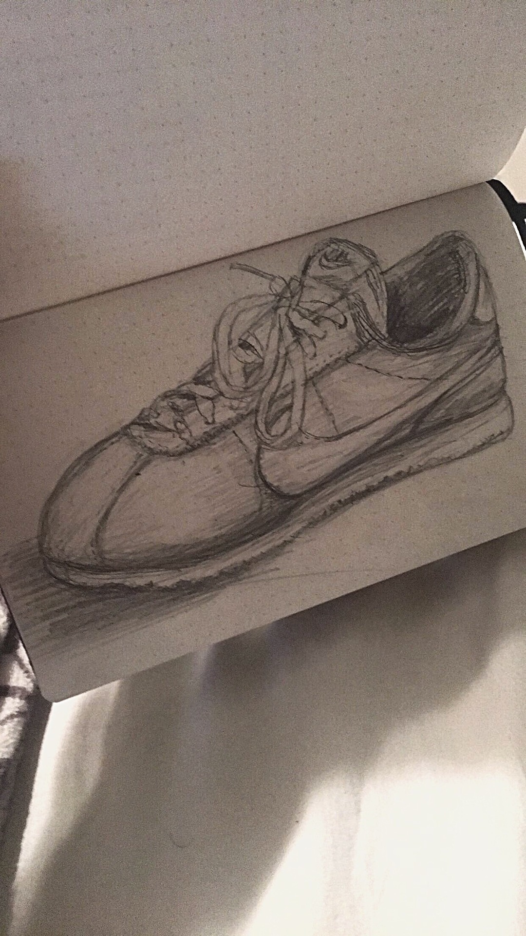 nike cortez sketch