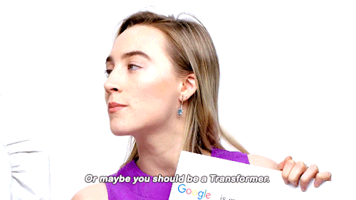 bob-belcher:Margot Robbie & Saoirse Ronan Answer the Web’s Most Searched Questions | WIRED