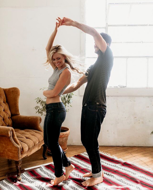 navyismycolour:  Dance with her in front of the kids. Pull her close, embrace her and kiss her. Let them giggle. Let them idlolize from an early age what a loving relationship ought to look like, and it will protect them for the years to come. 