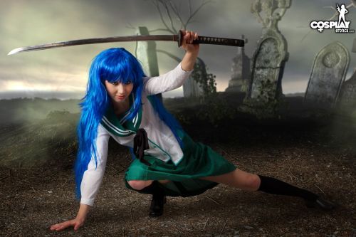 cosplayandanimes:  Saeko - Highschool of the Dead cosplay from Stacy. Follow us at: - cosplaystacy.tumblr.com