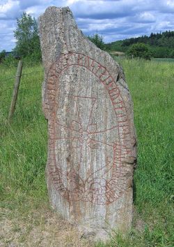 archaicwonder: The Greece Runestones of Sweden The Greece Runestones are about 30 runestones containing information related to voyages made by Norsemen to the Byzantine Empire. They were made during the Viking Age until about 1100  and were engraved