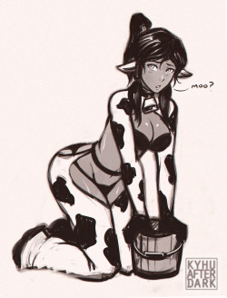 kyhuafterdark:  cowrra is still a-moo-sing