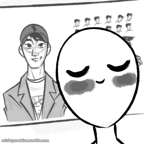 artwolftk:lost-disnerd:mickeycookies:Do you ever just wonder … ? TADASHI’S FACE CHANGES AT THE END   #rude