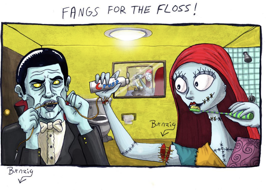 unexplained-events:  Burnzig’s take on some classic horror characters in a different