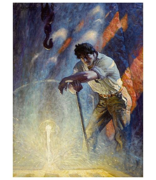 beyond-the-pale:   N. C. Wyeth - Slag was