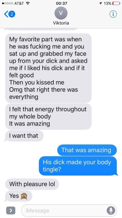 slutty wife's text!