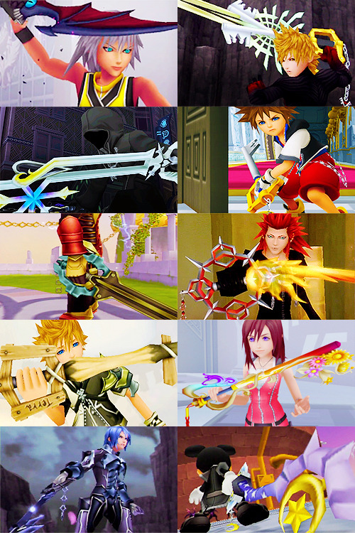 sorasheart-blog:  The Keyblade is said to hold phenomenal power.One legend says its