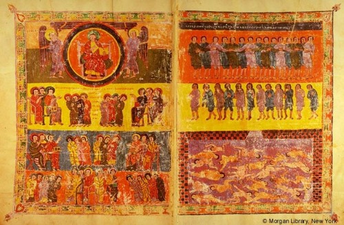 medievalpoc:Images from the Morgan Beatus [MS M.644]Spain (c. 940-945)You can view more of the manus