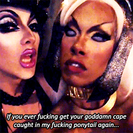sofast&ndash;somaybe:  Season 8â€²s Dax Exclamationpoint with her drag daughter