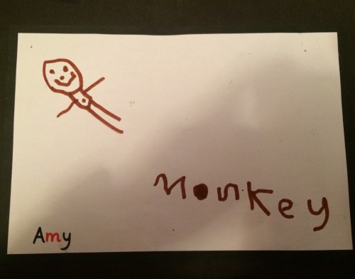 I knew what I was from a very young age, a flying monkey stick man