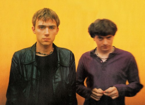 Damon Albarn and Graham Coxon in 1991