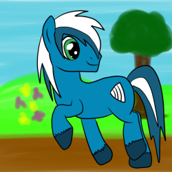 So In Celebration Of My Tablet Finally Working I Drew A Pony. Here Is Random Fan