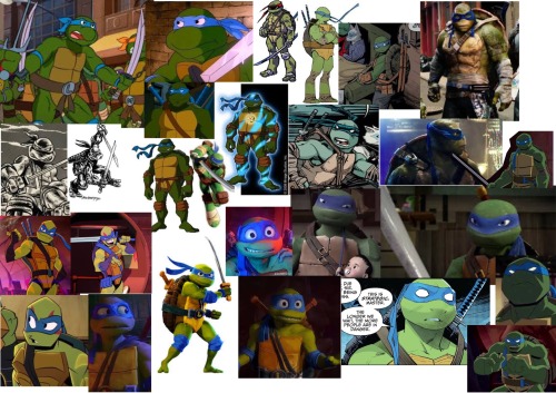I Made A Compilation Of References For The Main Tmnt Characters From Every Iteration And I Thought It