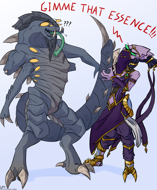 What would have happened if Dehaka and Vorazun had swapped bodies? The answer is in our collab!Line: